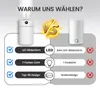 Luftbefeuchter mit Doppel Spray LED Bildschirm, 1,8L Leiser Produktbild-Vorschau 5