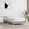 Rama Łóżka Z Zagłówkiem, Jasnoszara, 100X200 Cm, Obity Podgląd zdjęcia produktu 2