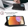 Hülle für Samsung Galaxy A32 4G Prägung Flip Leder Produktbild-Vorschau 6
