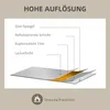 HOMCOM Asymmetrisch Wandspiegel, 70 x 50 cm Produktbild-Vorschau 6