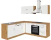 Held Möbel Winkelküche mit Geräten Sorrento 210 cm weiß Produktbild-Vorschau 3