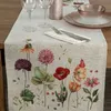 Tischläufer Gobelin leinen / mehrfarbig  Polyester Produktbild-Vorschau 2