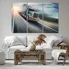 Bild auf Leinwand - Leinwandbild - LKW Straße schnell - Produktbild-Vorschau 6