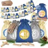 Calendario dell'Avvento KESSER® da riempire: 24 sacchetti Anteprima dell’immagine prodotto 1