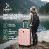 DEUBA® TRAVEL Koffer Set 3tlg 55x40x20 Sicherer Stauraum Produktbild-Vorschau 9