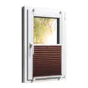 TEXMAXX Plissee 115 x 130 cm Klemmfix Jalousien in Braun Produktbild-Vorschau 3