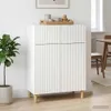 Credenza vidaXL bianca 66 x 34,5 x 90 cm in materiale Anteprima dell’immagine prodotto 3