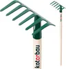 KOTARBAU® Grabie Metalowe 11,5 CM Grabie do Rabat Grabki Podgląd zdjęcia produktu 1