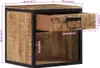 vidaXL Nachttisch 40x35x40 cm Massivholz Mango Produktbild-Vorschau 7