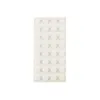 A white LEGO plate with studs on a white background. Produktbild-Vorschau