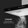 Klarstein Darya, nástěnná digestoř, EEK A, 60 cm, 310 m³/h Náhled obrázku produktu 3