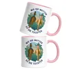 Wie Die Mutter So Die Tochter Tasse Rosa Berge Reiten Produktbild-Vorschau 2