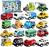 OYIN 18-teiliges Spielzeugauto Set – Zurückzieh-Autos & Produktbild-Vorschau 1