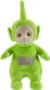 A green Teletubby plush toy is shown against a white background. Voir les images du produit