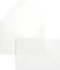 Transparente Briefumschläge - Weiß (Transparent-Weiß)114 x Produktbild-Vorschau 2