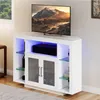 YITAHOME TV-Schrank Eckschrank mit RGB LED, Fernsehschrank Produktbild-Vorschau 1