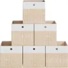SONGMICS Aufbewahrungskörbe, 6er Set, faltbare Stoffboxen Produktbild-Vorschau 1