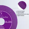 set di 3 frese per vetro disco diamantato Ø100mm per Anteprima dell’immagine prodotto 4