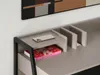 Široký psací stůl BATO - černý / béžový Náhled obrázku produktu 5