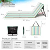 just be... Matelas solaire de plage, pliable, léger, Voir les images du produit 7