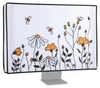 kwmobile 27-28" Monitor Hülle - PC Bildschirm Schutzhülle Produktbild-Vorschau 1