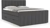 Boxspringbett Livia Interiors, Bett 200x200 cm, mit Produktbild-Vorschau 1