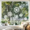 Fensterbilder Pusteblume Weiß Fensteraufkleber Pflanzen Produktbild-Vorschau 1
