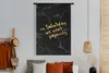 MuchoWow® Wandteppich Wandbehang Zitate - Pyjamas - Gold - Produktbild-Vorschau 4