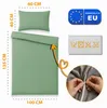 Musselin Kinderbettwäsche 100x135 cm Bettbezug Kissenbezug Produktbild-Vorschau 3