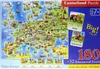 CASTORLAND Vzdelávacia puzzle mapa Európy Náhľad obrázku produktu 3