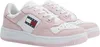 A pair of pink and white Tommy Hilfiger sneakers. Náhled obrázku produktu