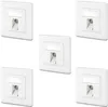 deleyCON 5x CAT8 Keystone Netzwerkdosen Set 2000 MHz 40 Produktbild-Vorschau 1