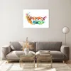 Bilder auf glas - Flagge Karneval Brasilien - 70x50cm - Produktbild-Vorschau 7