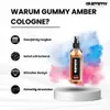 3X Gummy Eau De Cologne Amber 400ml Barber Aftershave Spray Produktbild-Vorschau 2