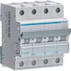 HAGER MCB Leitungsschutzschalter 6kA 4P C 25A MCN425E Produktbild-Vorschau 1