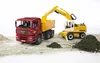 MAN TGA Kipplastwagen mit Liebherr Bagger 912 Produktbild-Vorschau 3