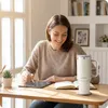 Berdsen Vakuum-Thermosbecher mit Strohhalm 1180 ml Creme Produktbild-Vorschau 7