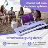 Piano numérique COSTWAY à 61 touches, avec support, Voir les images du produit 6