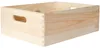 Creative Deco XL Grote Platte Houten Krat-Doos Kist, 40 x Productafbeelding-voorbeeld 1
