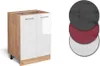 Küchenunterschrank Vicco R-Line Weiß Hochglanz 60 cm ohne Produktbild-Vorschau 5