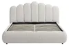 Bett mit Stauraum 180 x 200 cm – Strukturierter Stoff – Produktbild-Vorschau 1