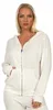 Damen Sweatshirt Langarmshirt Hoodie Oberteil, Ecru, M Produktbild-Vorschau 1