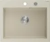 Mexen Elix Granitspüle 1-Becken 600 x 500 mm, beige, Siphon Produktbild-Vorschau 1