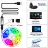 30 meter RGB LED-lichtstrip, USB, flexibel, met Productafbeelding-voorbeeld 5