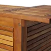 vidaXL Tavolo da bar 110x50x105 cm in legno massiccio di Anteprima dell’immagine prodotto 6