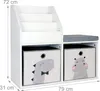Panchina per bambini Relaxdays con vano portaoggetti, L x P Anteprima dell’immagine prodotto 4