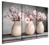 LUMASOUL Leinwand Bilder 90x60 cm, Leinwandbild Blumen Produktbild-Vorschau 1