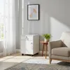 Relaxdays: cassettiera con rotelle, cassetto e vano Anteprima dell’immagine prodotto 3