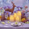 LED Kerzen Echtwachs 5er Set mit Fernbedienung Timer Produktbild-Vorschau 8