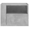 vidaXL Wand-Nachttisch Betongrau 45x30x35 cm Produktbild-Vorschau 4